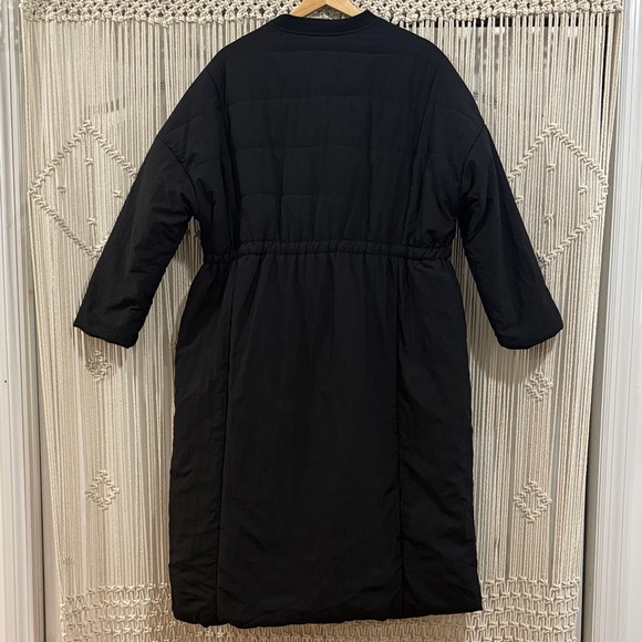 Qing Yi Boutique Women's Black Puffer Coat - Picture 3 of 11